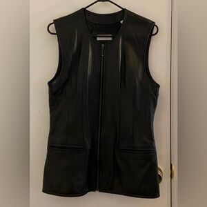 Lord & Taylor Leather Vest